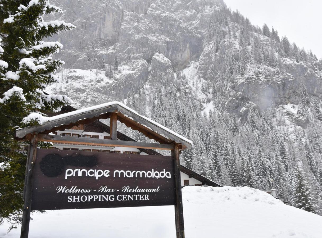 Hotel Principe Marmolada Malga Ciapela Exterior foto